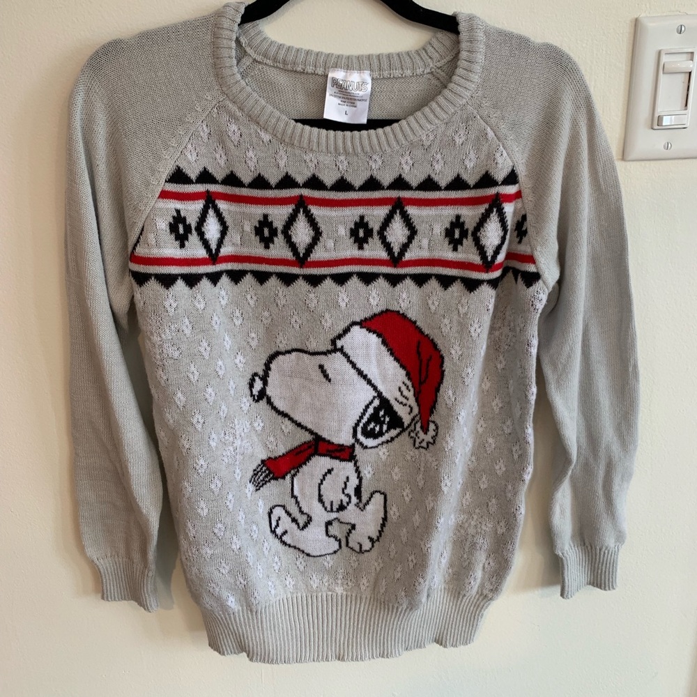 Peanuts Christmas sweater
